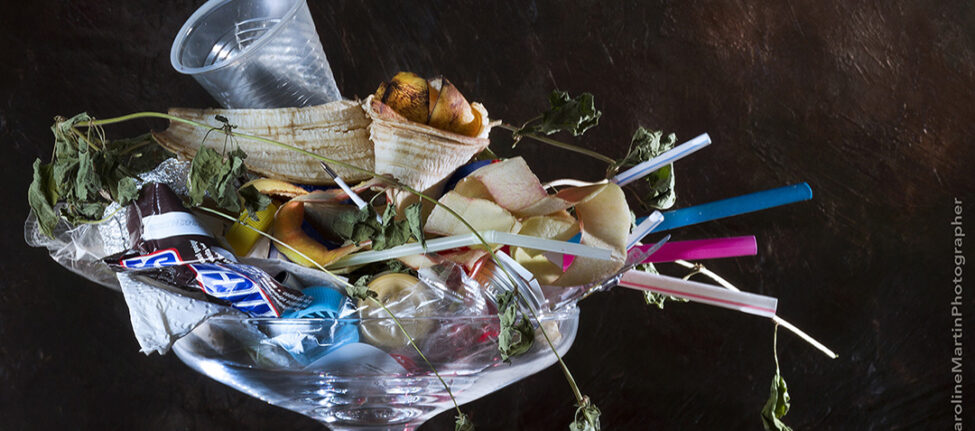 Coupe de déchets, photo Caroline Martin