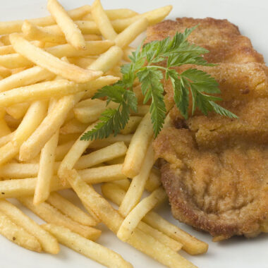 Escalope viennoise Ratskeller © Caroline Martin