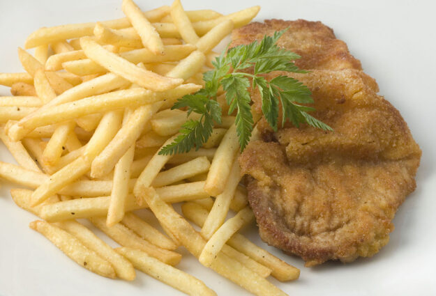 Escalope viennoise Ratskeller © Caroline Martin