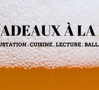 Mes cadeaux à la bière