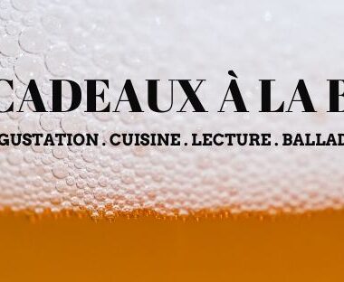 Mes cadeaux à la bière