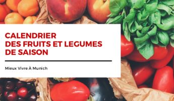 Calendrier fruits et légumes de saison